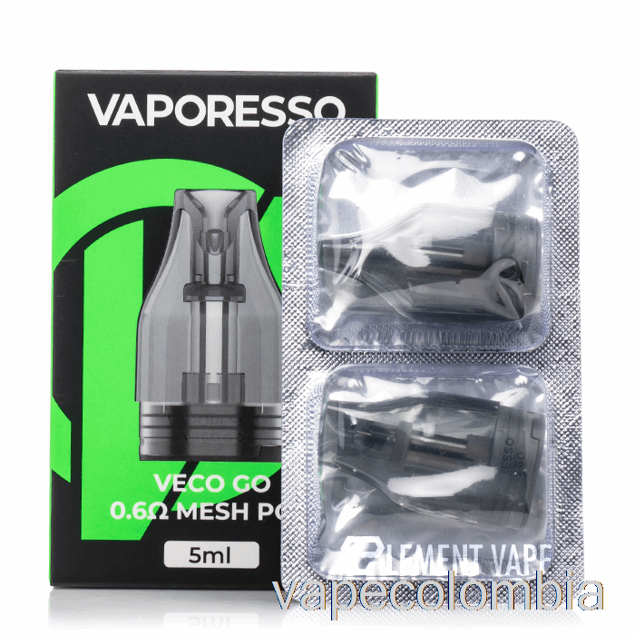 Vape Kit Completo Vaporesso Veco Go Cápsulas De Repuesto 0.8ohm Veco Go Pods